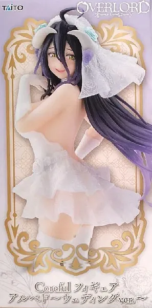 OVERLORD COREFUL PVC STATUE ALBEDO WEDDING VER 18 CM
